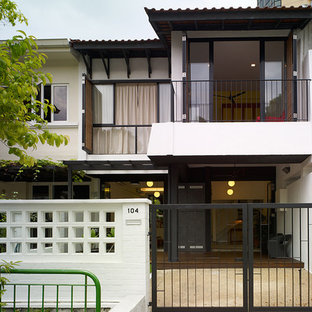 Tropisches Haus in Singapur