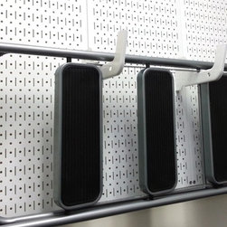 Get those ladders off the ground and out of your way with Wall Control Heavy Dut - Garage And Tool Storage