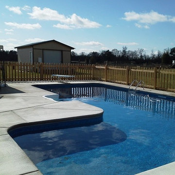 L-Shaped pool