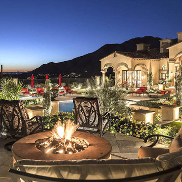 Expensive Patio's built by Fratantoni Luxury Estates!