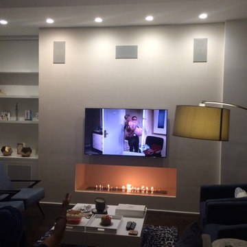 Modern Health Design Ethanol Burner Inserts With Remote Control