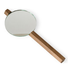 Lonewa Hex Hand Mirror - Wall Mirrors