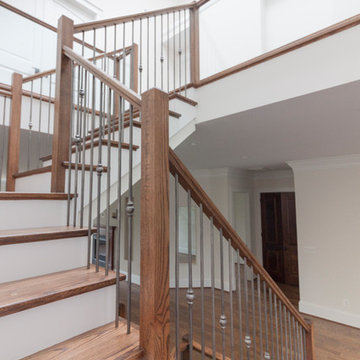 Project #44 | Contemporary Staircase with Skylit Stairwell