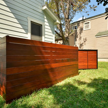 fencing to cover ac/deck