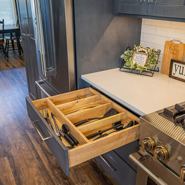 Merton's Kitchen and Family Room Redesign: Functional Chic