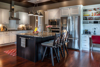 Kitchen - transitional kitchen idea in Cleveland