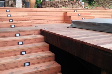 Redwood Deck(s) and Brickwork