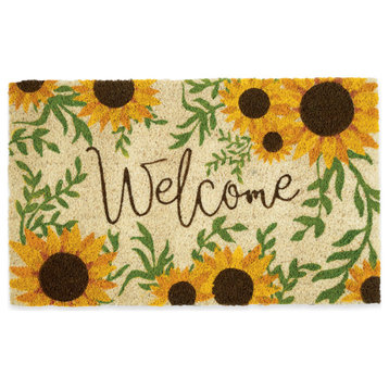 DII Sunflower Welcome Doormat