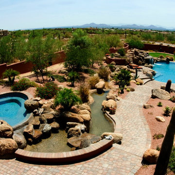 Free Form Pools by Mossman Brothers Pools