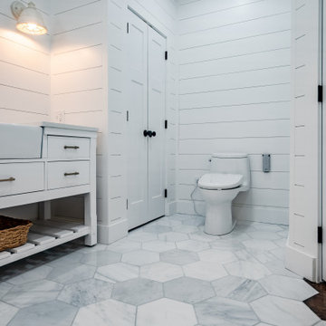 Downingtown Modern Farmhouse Master Bathroom