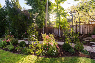 Design ideas for a craftsman landscaping.