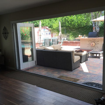 Retractable Screen for large Door