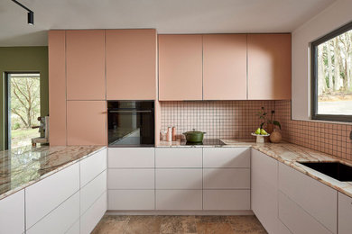 Contemporary kitchen.