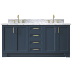 EVIVA Epic 96 Inch Transitional Blue Vanity