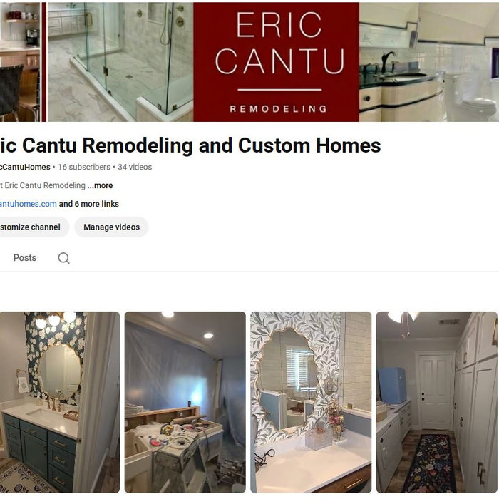 Welcome to the official YouTube channel for Eric Cantu Remodeling, your premier partner for high-end Design-Build transformations. We specialize in turning complex visions into seamless realities, man
