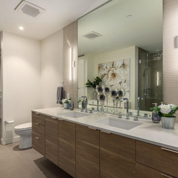 Simple and Clean Traditional Bathroom Remodel in Los Angeles, CA