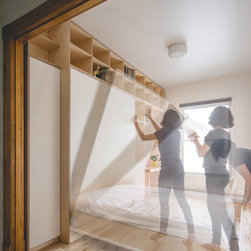 Custom murphy bed/bookcase - Furniture
