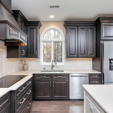 Kitchen, Laundry Room & Powder Room remodel - Voorhees