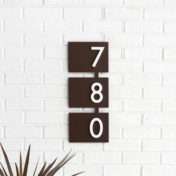 Wall Mounted Address Signs