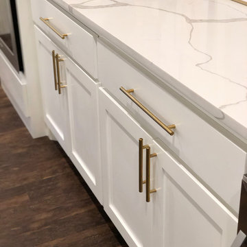 Kitchen remodel - Calcatta Quartz