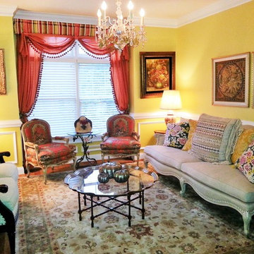 Traditional Home with an eclectic touch