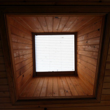Waterfall deck and Rustic Screened Porch