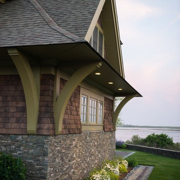 Seaside garden in Rhode Island