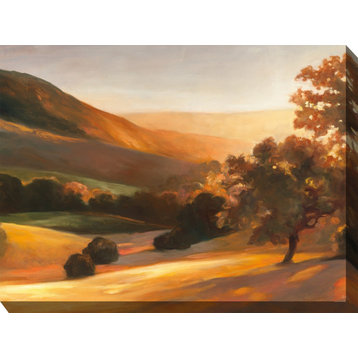 Golden Glen Canvas Art Print, 40"x30"