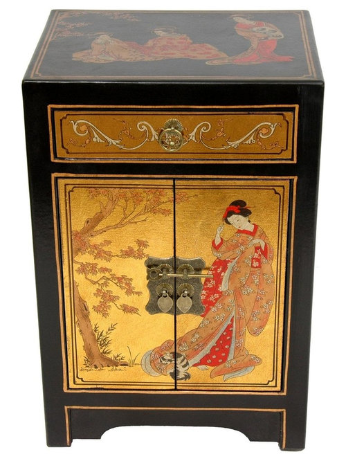 Asian Home Decor Houzz Oriental Ancestor Wall Panels By Furnishings Set Of 2 Asian Accents