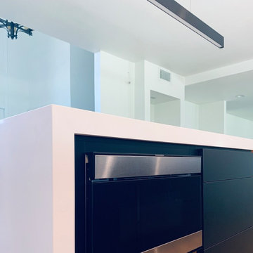 Matte Black Kitchen