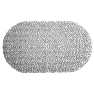 Roxy Bath Mat 18 X 36 Clear Contemporary Bath Mats By