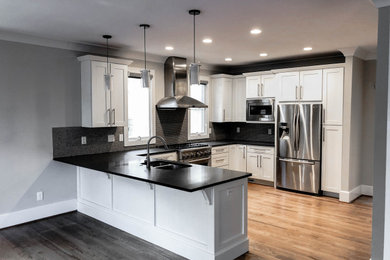 Inspiration for a farmhouse kitchen remodel in Other