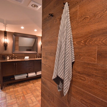 Rustic Master Bathroom