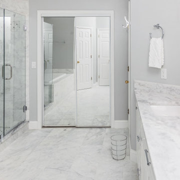 SHADOW STORM + MARBLE MASTER BATHROOM