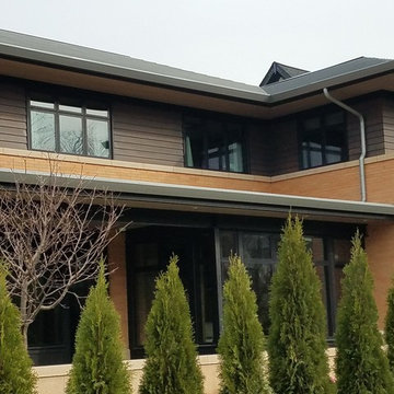 Bermuda roof, gutters & custom metal work