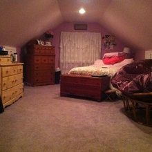 i need ideas on how i can divide my big attic into areas that i can sle
