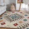 Well Woven Allegra Traditional Tribal Area Rug Natural 7'10" x 9'10" AL-02