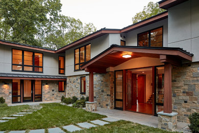 1960s exterior home idea in Philadelphia