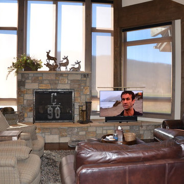 TV Pop Up in Hearth