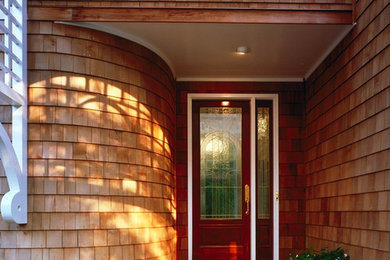 Entryway - craftsman entryway idea in Charlotte