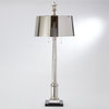 Library Lamp - Silver