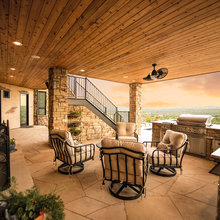 outdoor kitchen