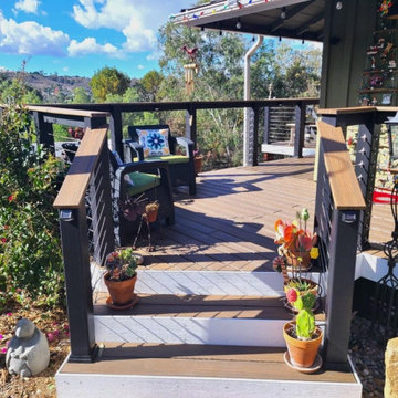 Wrap-around Deck