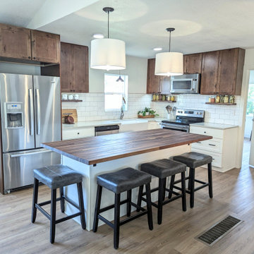 Prepper’s Island Kitchen Remodel