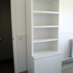 Mueble auxiliar con estantes y puertas para dormitorio de bebe - Baby And Kids