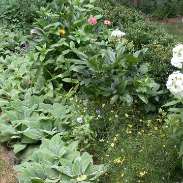 Classic expanded cape with cottage gardens