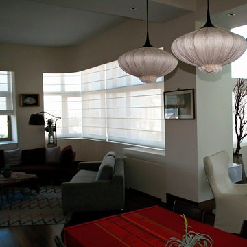 Sheer Roman Shades