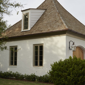 White Brick French Inspired Home in Jacksonville