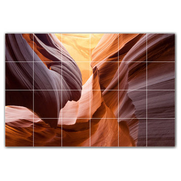 Desert Ceramic Tile Wall Mural HZ500487-64S. 25.5" x 17"