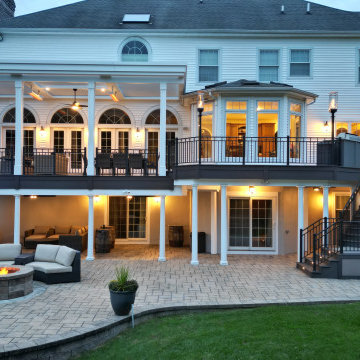 From Ordinary to Extraordinary! Check out this backyard makeover! Montville, NJ